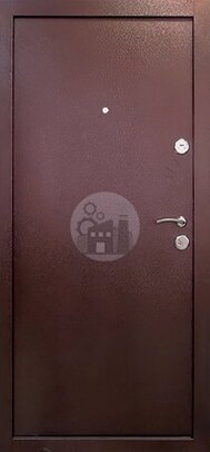 металлическая дверь с порошковым напылением - внутренняя часть двери ДВ-210